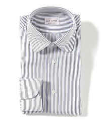 (ASK availability first) GUY ROVER Round Collar Shirt Color Pencil Stripe new