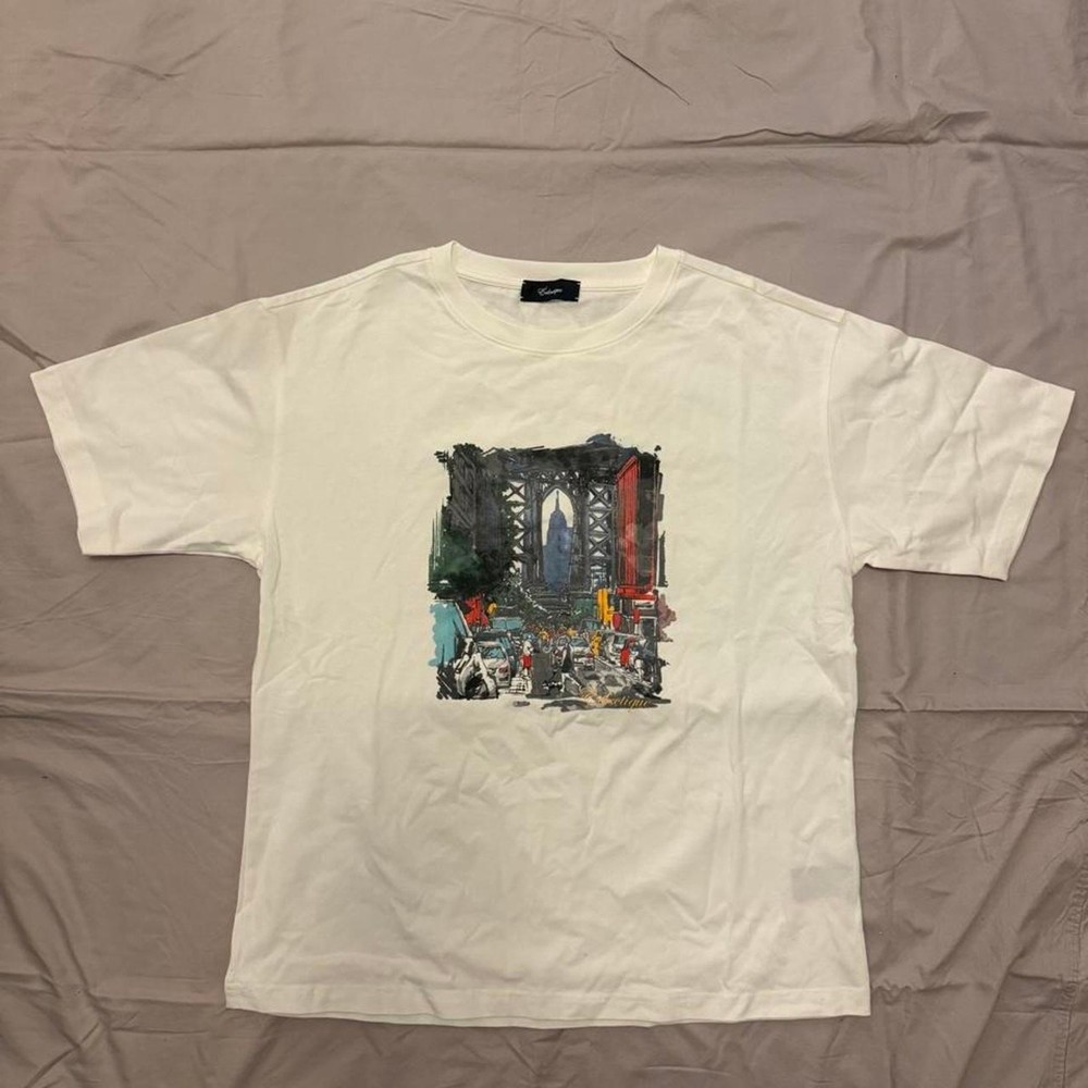 Eclectique off white deadstock graphic tee