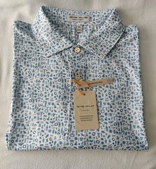 NWT XLARGE Peter Millar Summer Comfort Toga Party Print Polo MSRP $115