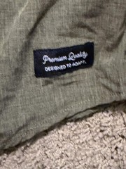 NOMAD Men’s Performance Casual Button-Down Shirt XXL Olive Green Synthetic