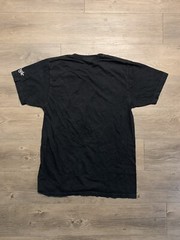 Google Android Pride Flag Graphic T-Shirt Medium Black Promo Cotton Y2K Tech