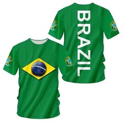 Personalized 3D digital print short sleeve creative T-shirt men’s clothing