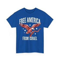 Free America from Israel for Mens Womens Unisex T-Shirt