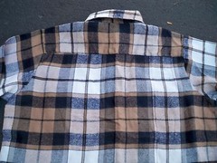 Vintage Campus 100% Acrylic Mens Plaid Hunting Cabin Work Shirt Size Large