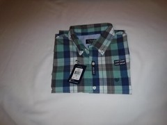 Long Sleeve Full Button front Men’s Shirts CHAPS,XXL,XL,L,M,S,Multi Color Plaid