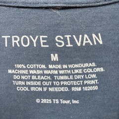 Troye Sivan RUSH Sports 95 Silhouette Art House-Pop Tee M