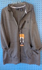 Spyder Active Lightweight Full Zip Sweater 2XL Logo Front Pockets