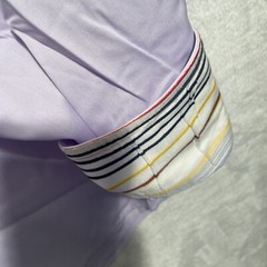 Michael Brandon Mens Button Shirt Solid Purple XL Cotton Long Sleeve Collar