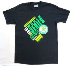 1980’s Vintage T Shirt Oakland A’s 1989 World Series Champions Baseball Team