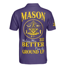 Personalized Name Past Master Making Men BETTER From 3D Polo Shirt Size S-5XL