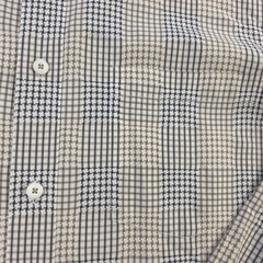 Bugatchi Shirt Medium Shaped Fit Executive Collection Long Sleeve Multicolor