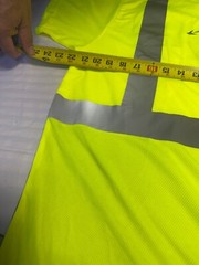 CLASS 2 HIGH VISIBILITY REFLECTIVE TYPE R ROAD WORK CONSTRUCTION SAFETY T-SHIRT
