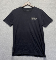 Pendleton Woolen Mills T Shirt Men Medium Black Graphic Print Logo Cotton Casual