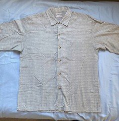 Bimini Bay Short Sleeve Button Down Outdoor Fishing Shirt Mens XL Outside