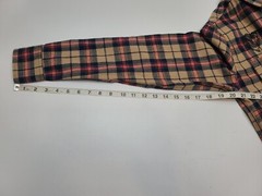 KLEEP Premium Half & Half Flannel Button Down Shirt Size M Mens