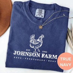 Custom Farm Personalized Your Name Comfort T-Shirt