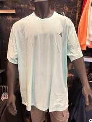 adidas Men’s Train Essentials FeelReady Training T-Shirt – 4XL, Aqua, Q3(D336T)