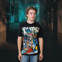X-Men Wolverine vs Omega Marvel Licensed Adult T-Shirt