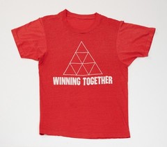 True Vintage 60s 70s Single Stitch Political T Shirt Sz M College Goverment PAC