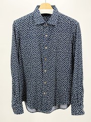 45r FW24 Indigo Gauze Floral Shirt size 3 (US S/M) New with tags made in Japan