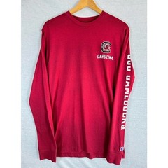 Champion South Carolina Gamecocks Team Stack Long Sleeve Tshirt Size M