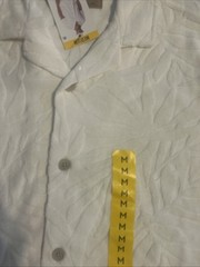 WP Weatherproof Men’s Jacquard Print Soft Terry Shirt