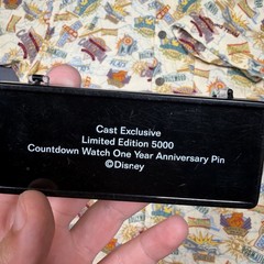 Disneyland California Adventure Shirt Men’s Medium Opening Team W/ 2001 Pin Crew