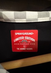 SprayGround Black Polo Large