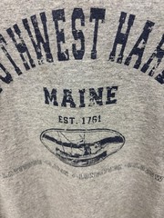 Southwest Harbor Maine T-Shirt Size XXL. Short Sleeve. 90/10 Cotton/poly