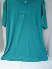 NEW MENS UNDER ARMOUR TEAL ELEVATION MAP LOOSE FIT SHIRT SIZE 2XL