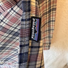 Patagonia Shirt size S Sleeve Fezzman Button Up Check Print Organic
