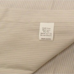 Calvin Klein Men’s Collection Button Up Long Sleeve Dress Shirt 17 36 100% Cot
