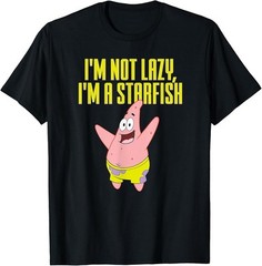x SpongeBob SquarePants – Patrick Star – I’m Not Lazy, I’m a Starfish T-Shirt
