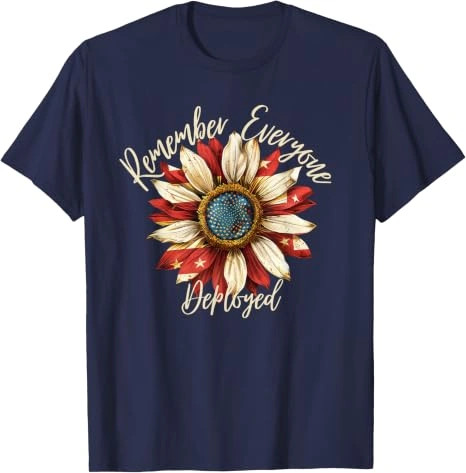 Remember Everyone Deployed Red Friday Shirt, Patriotic Military Tee