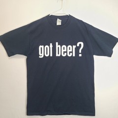 Crazy Eds Black Mountain Brewing Got Beer Black Large T-Shirt Funny