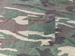 Imperial Shirt Mens XL Green Camo Pocket Hunting Military Camouflage Vintage