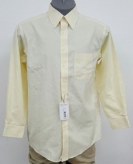 Roundtree Yorke Gold Label Pale Yellow L/S Men’s Shirt NWT $49.50 Choose Size