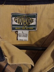 Giovanni Long Sleeve Basic And Beyond Polo Shirt Size Large