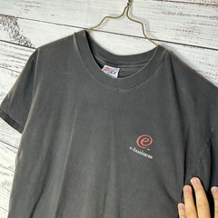 Vintage 90s E-Business IBM Tech Computer Promo T-Shirt Faded Black Men’s Medium