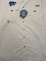 Columbia NWT Men’s PFG Bahama II Short Sleeve Vented Fishing Shirt Kansas SKU C1