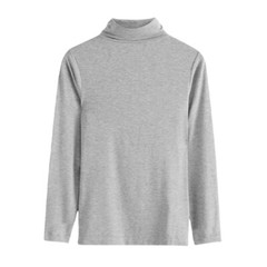 Mens Roll Neck Lightweight Baselayer Knit Long Sleeve tops Funnel neck T-Shirt