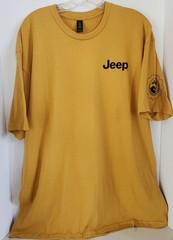 NEW Authentic 2025 JEEP 59th Moab Easter Safari Short Sleeve Event Tee RARE XL
