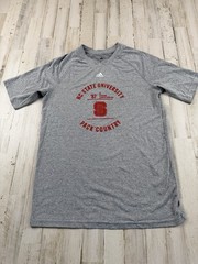 Adidas Creator Tee Climate NC State College T-Shirt Says Size Large??? Very Nice