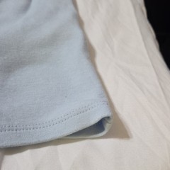 Blair Men’s Blue Solid Henley Button Neck 3/4 Sleeve T-Shirt Size L
