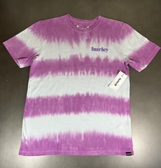 Hurley Tie Dye Everyday Washed + Wave SS T-Shirt. 100% Cotton, Sz XL Mens