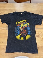 Vintage Quiet Riot Mental Health Tour T Shirt 1983 Screen Stars USA Large