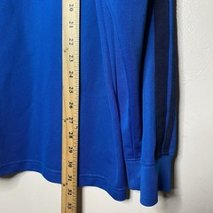 Nike Basic Regular Fit Cuffed Long Sleeve Shirt Blue XL – C57