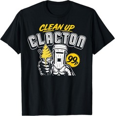 Count Binface Shirt Count Binface Votes Clean Up Clacton T-Shirt