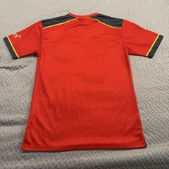 Shell Oil Red V-Power Nitro+ Short Sleeve Shirt Size Medium