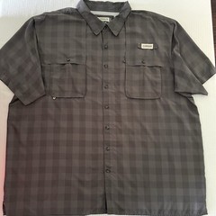 Magellan Mens 3XL Fish Gear Shirt Aransas Pass Relaxed Fit S/S Moisture Wicking